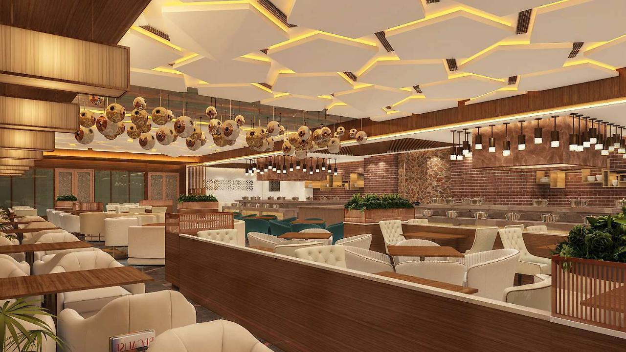 Radisson Blu Towers Kaushambi Delhi Ncr Hotel Ghaziabad Ngoại thất bức ảnh Interior of a restaurant